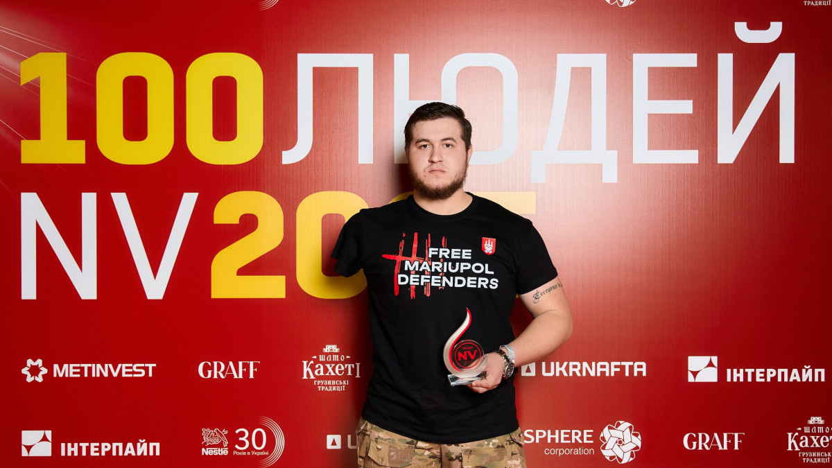 Захисник Маріуполя Роман Городенський посів перше місце серед 100 українців премії 