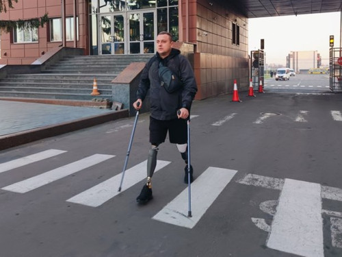Втратив обидві ноги на фронті та пережив 20 операцій: історія ветерана Сергія Копищика з-під Луцька