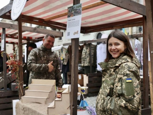 Продукти, книги та сувеніри - у Львові знову проведуть ярмарок ветеранського бізнесу