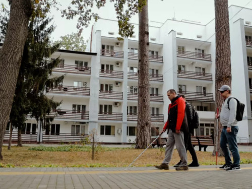 У медцентрі МВС проводять реабілітацію для ветеранів із втратою зору – подробиці