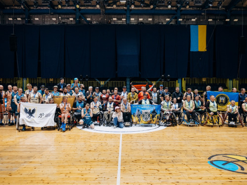 Унікальний простір для відновлення: у Києві пройшли Всеукраїнські змагання з баскетболу на кріслах колісних