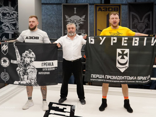 Сильні духом у бригаді «Буревій»