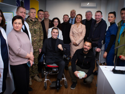 У Білій Церкві відкрили Простір турботи про ветеранів та ветеранок – він працюватиме у лікарні