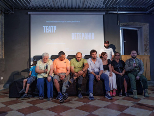 Реабілітація через мистецтво – у  Києві стартував проєкт «Театр ветеранів»