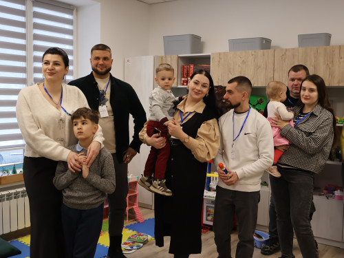 Місце відновлення та пошуку нових сенсів для ветеранів: на Рівненщині відкрився сімейний терапевтичний простір