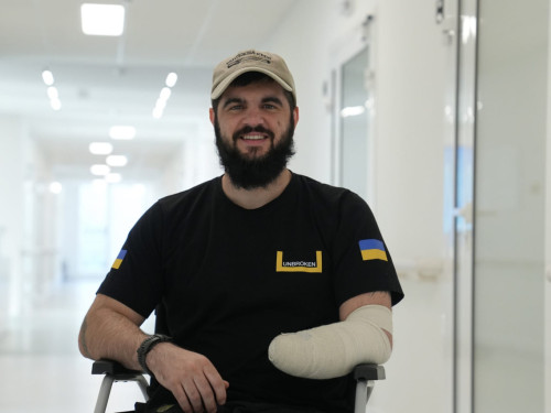 Робот врятував життя – як 26-річний боєць «Вовків Да Вінчі» відновлюється після важкого поранення