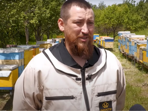 Медові продукти та виробництво вуликів: родина ветерана Дмитра Рясного відновила пасіку в Дніпрі